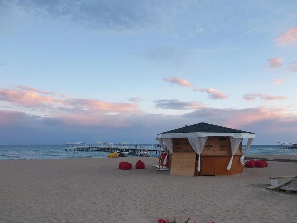 Радуга Иссык-Куль Aparthotel Chon-Sary-Oy Exteriör bild