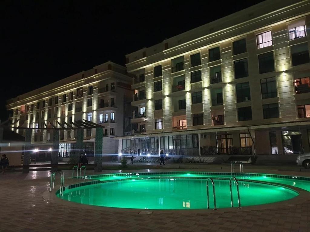 Радуга Иссык-Куль Aparthotel Chon-Sary-Oy Exteriör bild